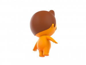Character075 Little Man 3D Model