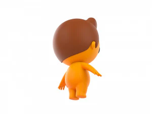 Character075 Little Man 3D Model