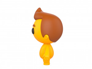 Character075 Little Man 3D Model