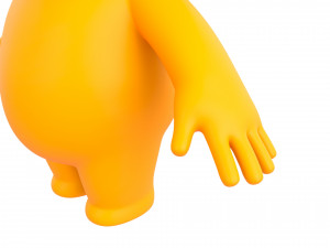Character075 Little Man 3D Model