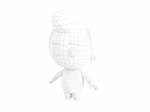 Character075 Little Man 3D Model