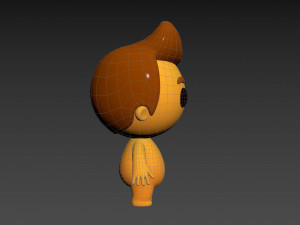 Character075 Little Man 3D Model