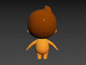 Character075 Little Man 3D Model