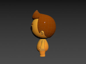 Character075 Little Man 3D Model
