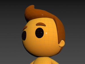 Character075 Little Man 3D Model