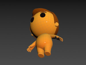 Character075 Little Man 3D Model