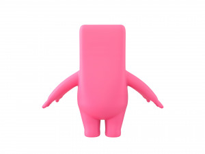 Character076 Mascot 3Dモデル