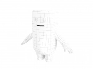Character076 Mascot 3Dモデル