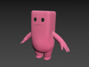 Character076 Mascot 3Dモデル