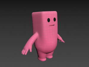 Character076 Mascot 3Dモデル