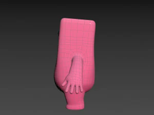 Character076 마스코트 3D 모델