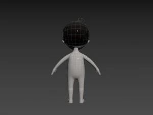 Character077 Man 3D Model