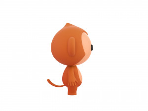 Character078 Monkey 3D Model