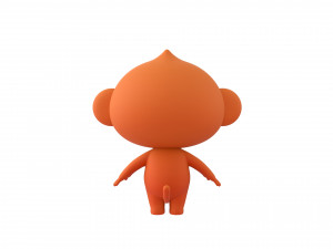 Character078 Monkey 3D Model