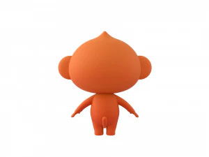 Character078 Monkey 3D Model