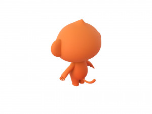 Character078 Monkey 3D Model