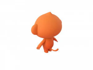 Character078 Monkey 3D Model