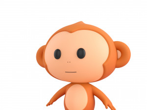 Character078 Monkey 3D Model