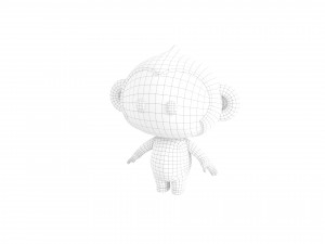 Character078 Monkey 3D Model