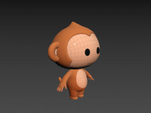 Character078 Monkey 3D Model