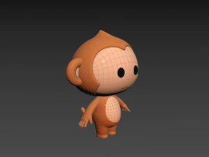 Character078 Monkey 3D Model