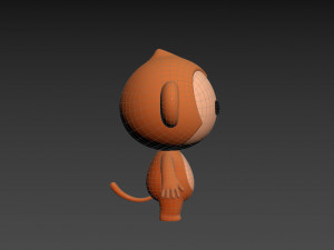 Character078 Monkey 3D Model