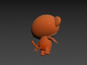 Character078 Monkey 3D Model