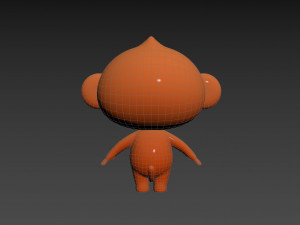 Character078 Monkey 3D Model