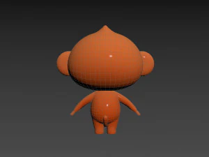 Character078 Monkey 3D Model