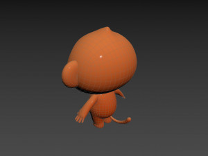 Character078 Monkey 3D Model