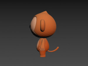 Character078 Monkey 3D Model