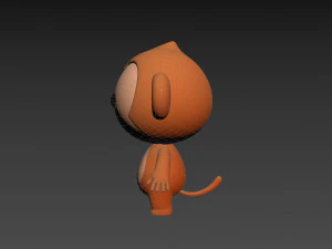 Character078 Monkey 3D Model