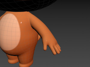 Character078 Monkey 3D Model