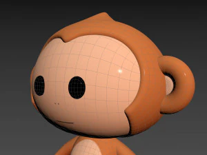 Character078 Monkey 3D Model