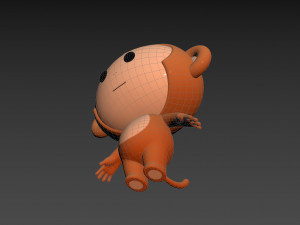 Character078 Monkey 3D Model