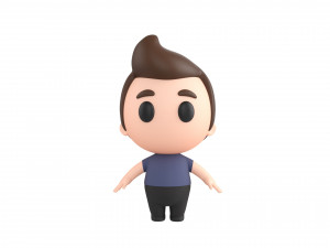 Character079 Man 3D-Modell
