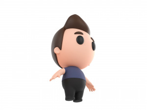 Character079 Man 3D-Modell