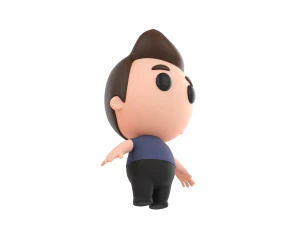 Character079 Man 3D Model