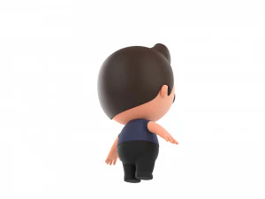 Character079 Man 3D Model