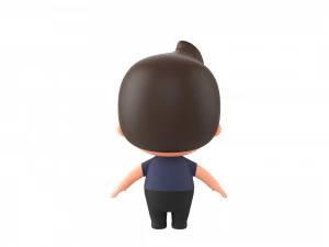 Character079 Man 3D Model