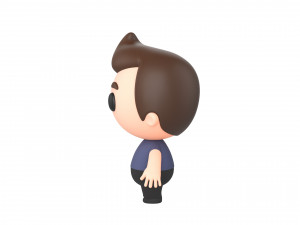 Character079 Man 3D-Modell
