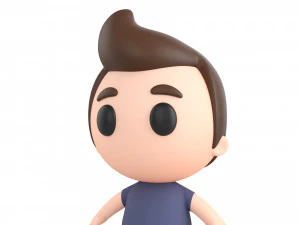 Character079 Man 3D Model