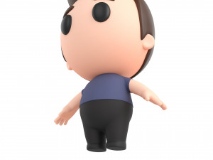 Character079 Man 3D-Modell