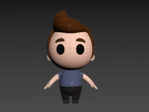 Character079 Man 3D-Modell