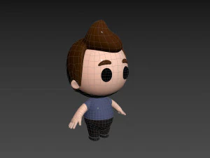 Character079 Man 3D Model