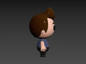 Character079 Man 3D Model