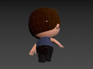 Character079 Man 3D-Modell