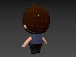 Character079 Man 3D Model