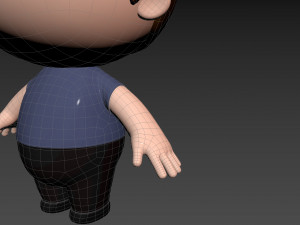 Character079 Man 3D-Modell