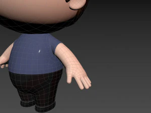 Character079 Man 3D Model